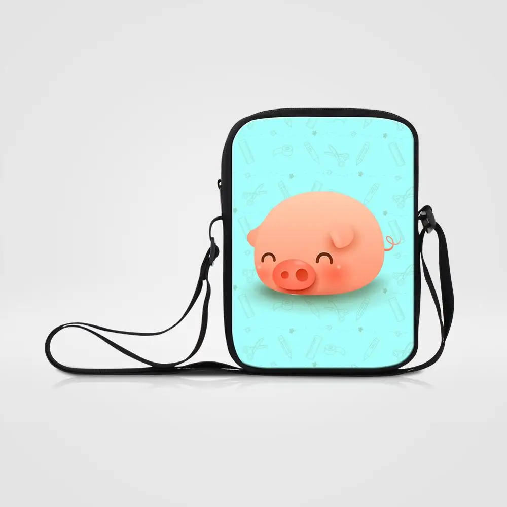Flap31 Женские мини-сумки-мессенджеры Kawaii с принтом лисы из мультфильма, женские дорожные сумки через плечо, школьные сумки с животным клапаном - Цвет: Flap31