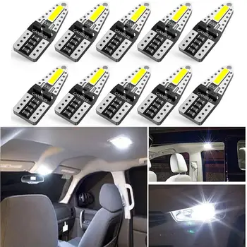 

10x W5W T10 LED Canbus Bulb For Opel Astra H G J Insignia Mokka Toyota Avensis Ford Focus 2 3 Fiesta 194 168 Car Interior Lights