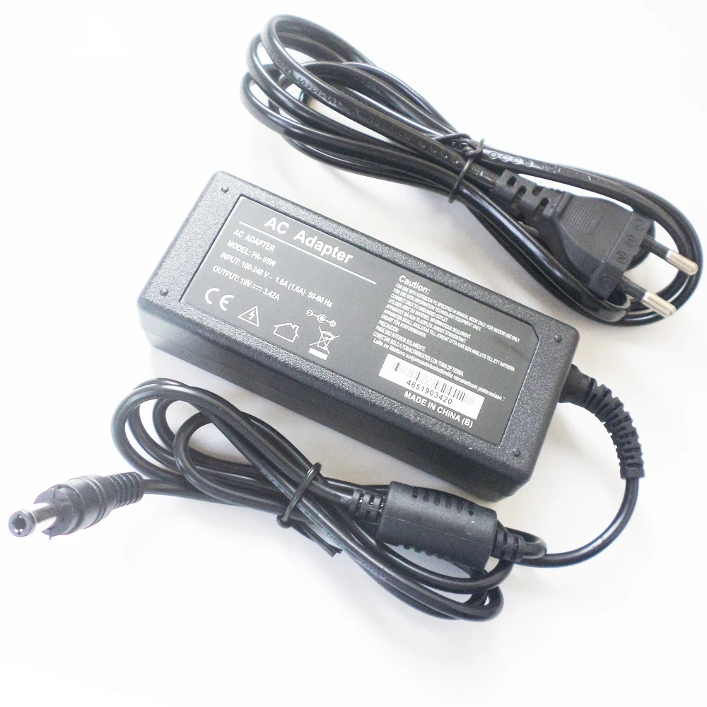 

65W Laptop Power Supply Cord For Asus A9Rp B50A F2F F2JE F3F F3H F3Jm F3Jv F5M F5N F5R F5RL F6E F9E F9F F9J AC Charger Adapter