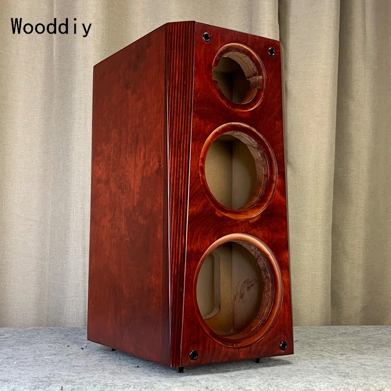 Wooddiy 6.5/8 Inch Speaker Empty Box Threeway Customized Shell