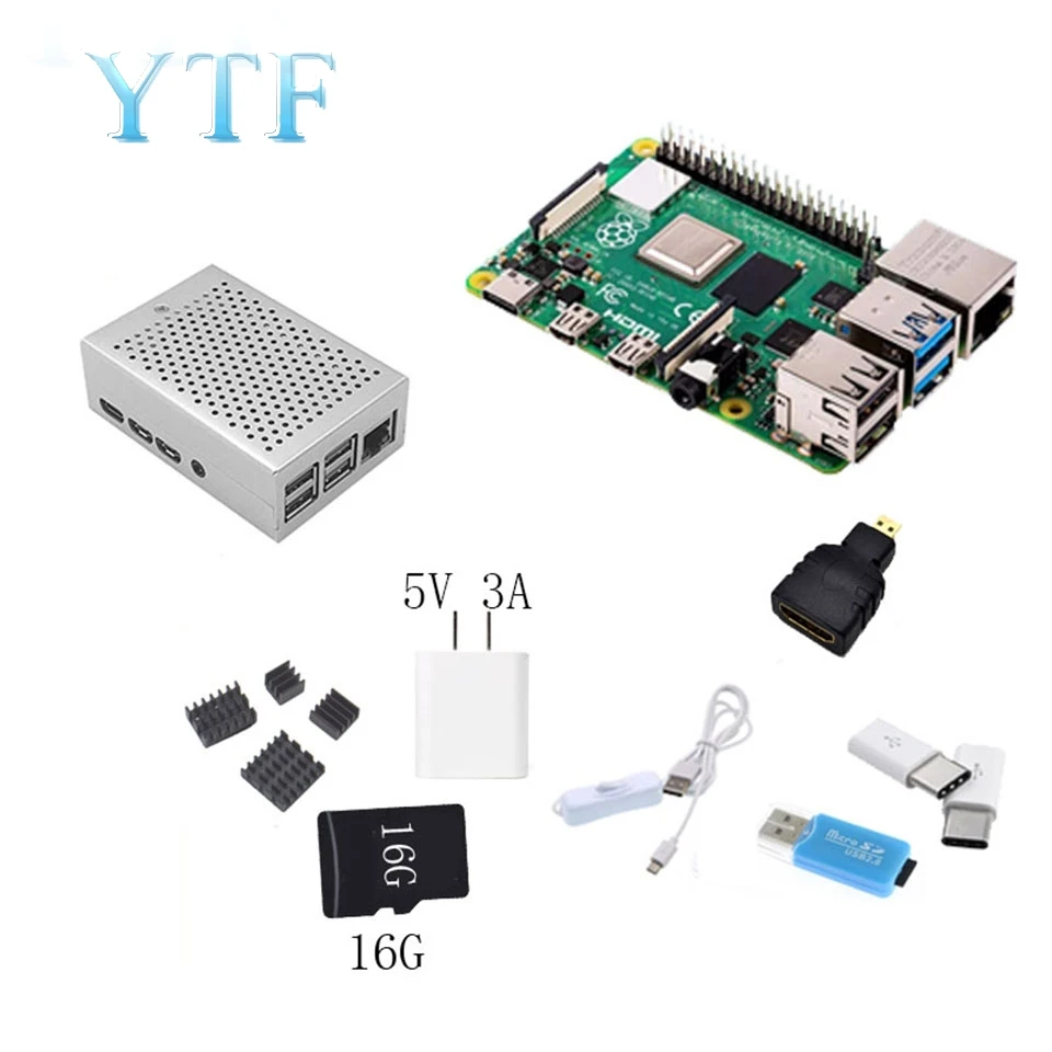 Raspberry Pi 4B модуль 2GT UK официальный Raspberry Pi 4B макетная плата wifi люкс