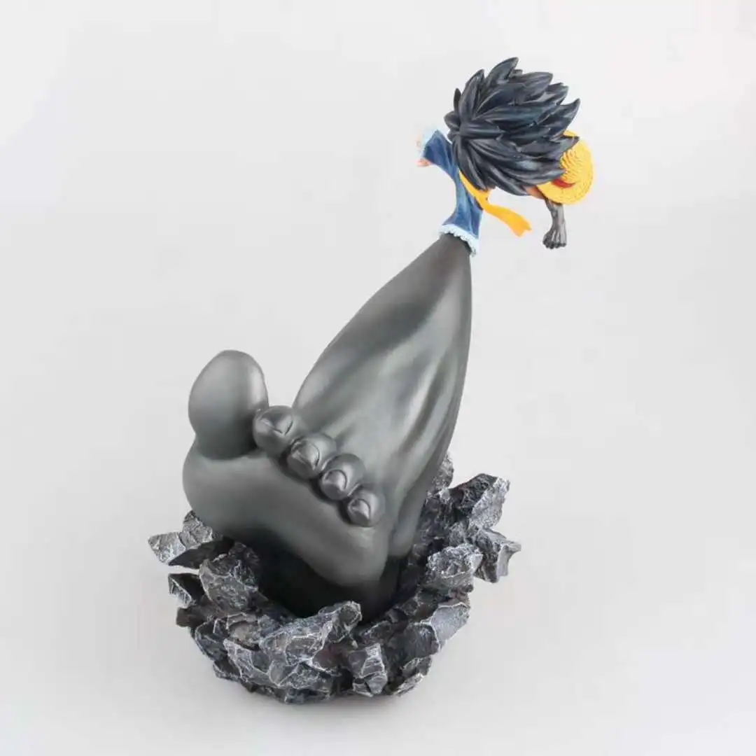 Аниме one piece Hall битва над куполом сидя три генерала красная собака зеленовато-голубой фазан желтая Обезьяна Гараж Комплект модель