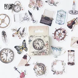 45Pcs/Box Cartoon  Sticker Diary Scrapbooking DIY Stationery Album Laptop Label Mobile Water cup Decorative Sticker