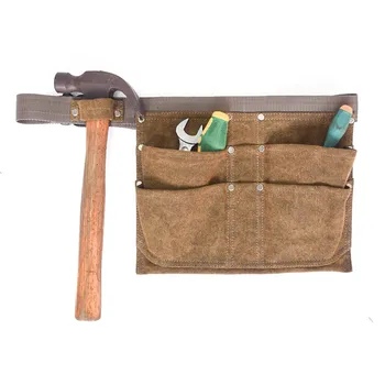 

Practical Unisex Outdoor Fishing And Hunting Tools Camping Apron Tool Thickened Multi Pocket Adjustable Canvas Storage Apron