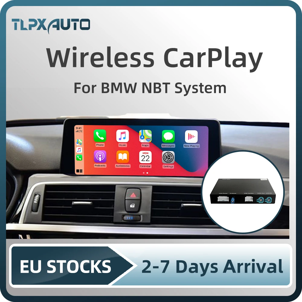Беспроводной Carplay MMI Android Авто интерфейсный блок для BMW F20 F21 F22 F23 НБТ Системы с 6 5