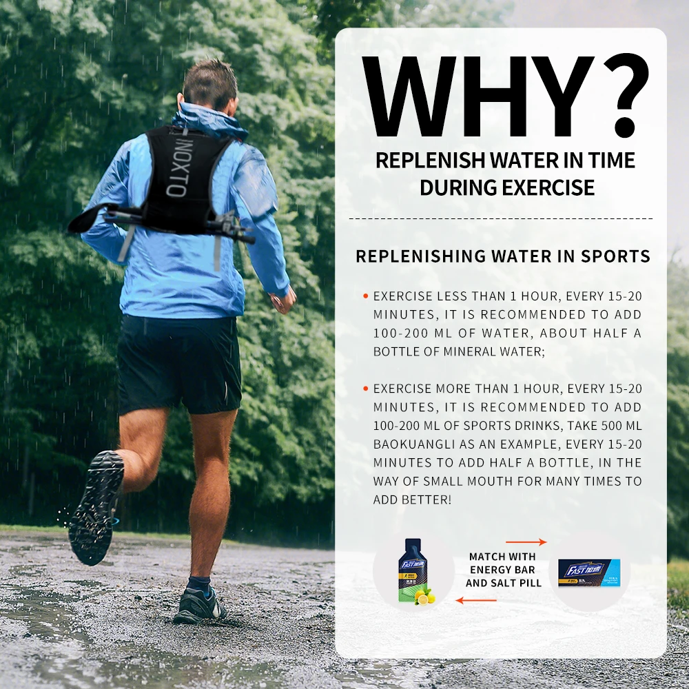 Quick-drying running backpack 5L ultra-light hydrating vest mountain bike bag breathable 1.5L water bag 250ML water bottle hydration backpack hydration pack running hydration vest