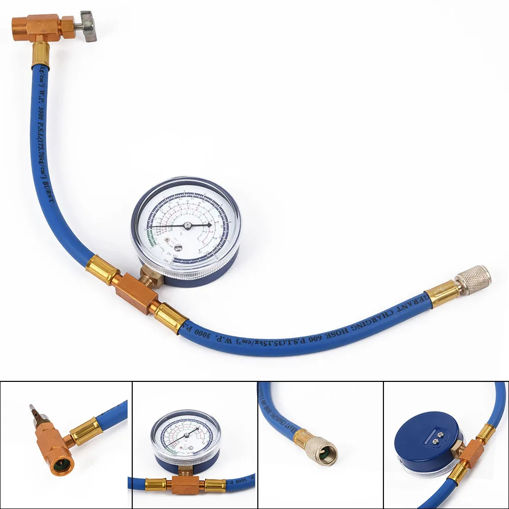 R134A R12 R22 экономичный хладагент u-зарядка шланг комплект перезарядка шланг с манометром