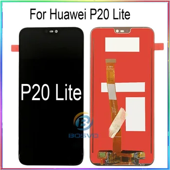 

for Huawei P20 lite LCD screen display Nova 3e with touch with frame assembly Replacement repair parts