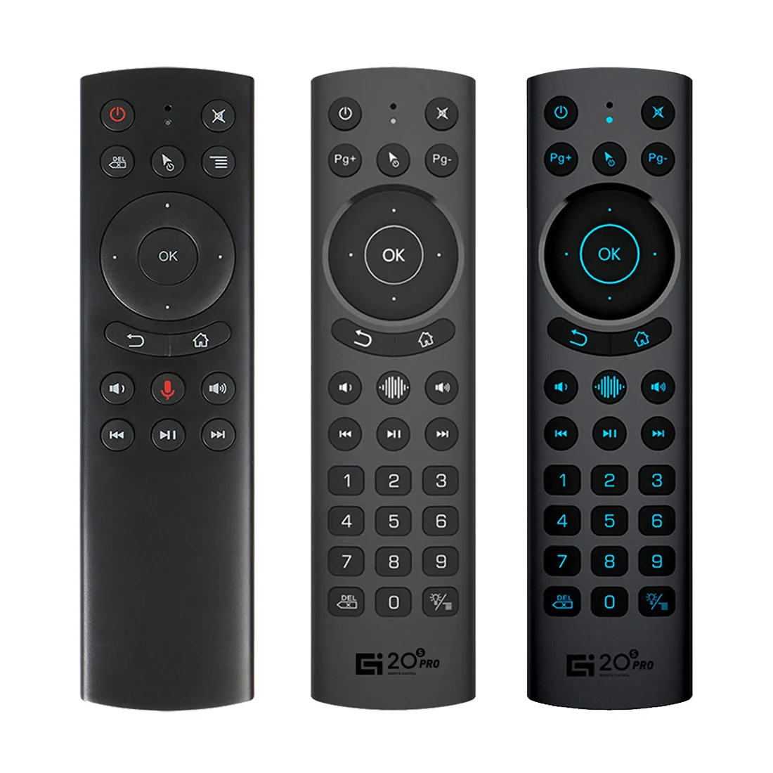 G20S G20SPRO BT 2 4G Bluetooth дистанционное управление Smart TV с подсветкой Голосовая воздушная