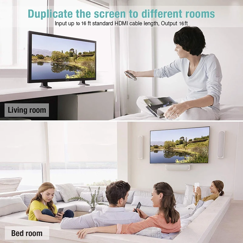 FFYY-1 в 2 4K HDMI сплиттер поддерживает 3D 1080P для Xbox, PS4 PS3 Fire Stick Blue Ray Apple tv Roku HD tv