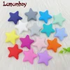 10pcs Stars Silicone Beads 15Colors Baby Teethers Food Grade Baby Teething Toys For Pacifier Chain Necklace DIY Accessories 2