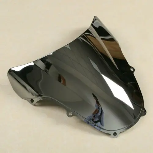Хромированное лобовое стекло мотоцикла ветровое стекло двойной пузырь для Suzuki YAMAHA YZF R6 аксессуары для мотоциклов