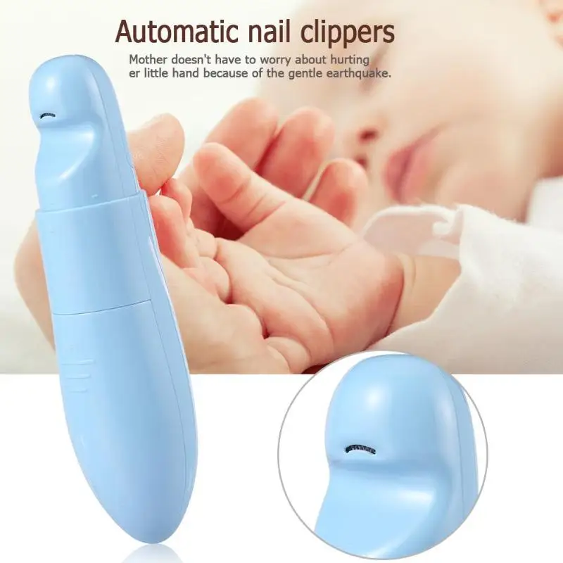 Безопасный Электрический детский триммер для ногтей, Машинка для ухода за ребенком, машинка для стрижки новорожденных, маникюрный резак для новорожденных, маникюрные ножницы для педикюра, Уход за ногтями