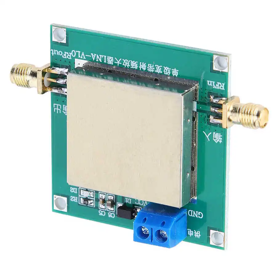 RF Wideband Low Noise Amplifier LNA Wide Band Amplifier Module (1-3000MHz Gain: 20DB) Power Supply Voltage DC 12V