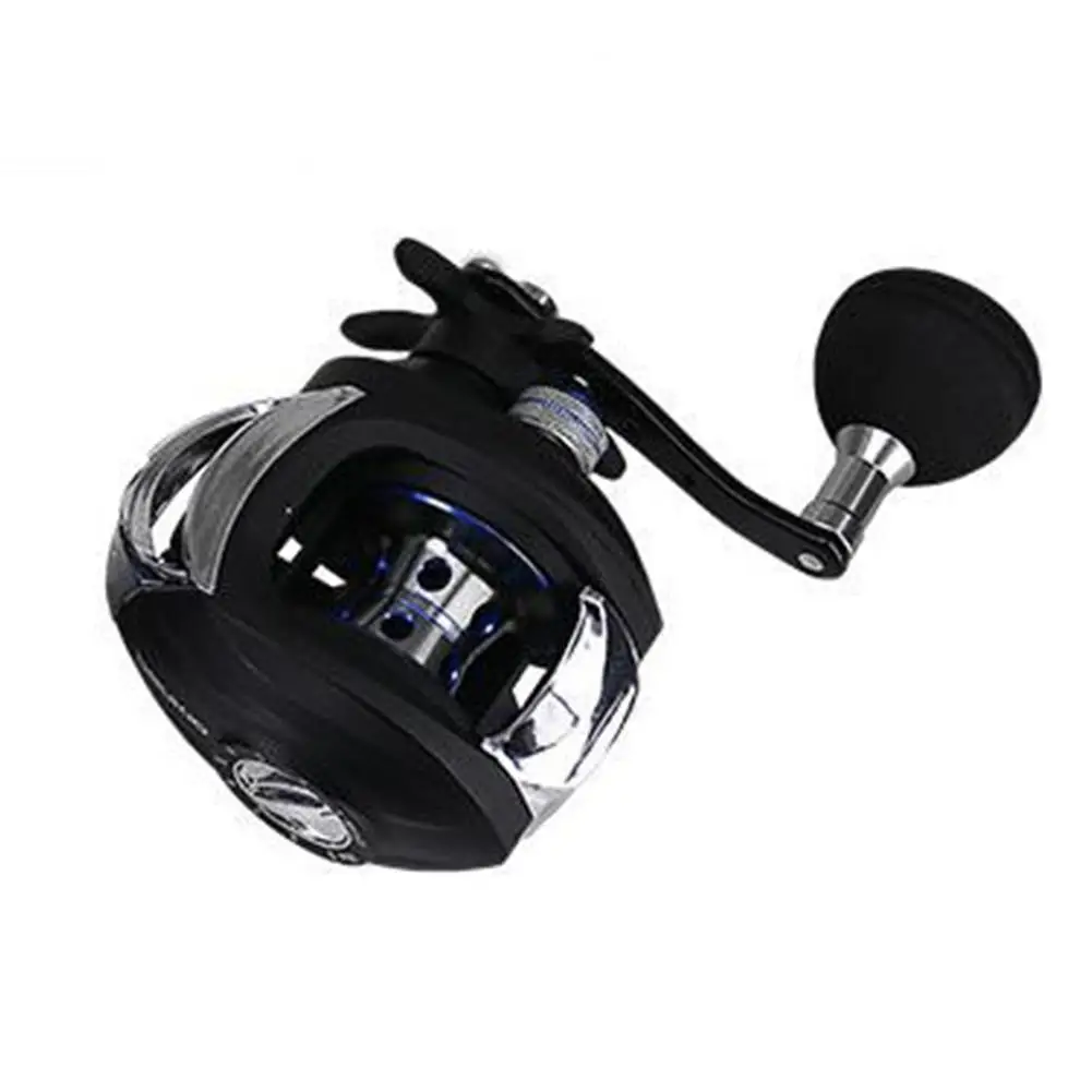 

New Yfashion Low-Profile Reel EVA Single Rocker Arm Raft Fishing Two-color Metal Spool