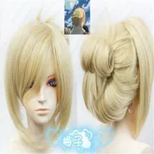 Атака на Титанов Shingeki no Kyojin Annie блонд парик,+ бесплатно hairnet