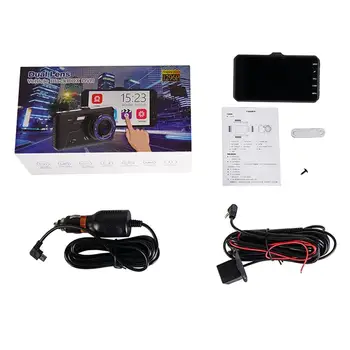 

A11 4.0" Car DVR Rear View Mirror Night Video Recorder Dual Cam Reversing Camera Driving Recorder MI Video Recorder