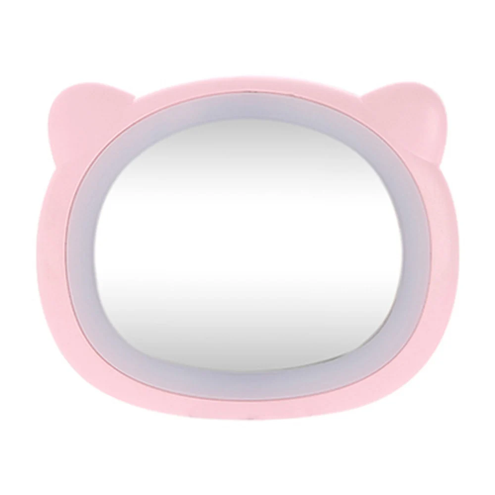 LED Makeup Mirror Mini Small Round Mirror USB Charging Lighting Small Mirror Portable Portable Makeup Mirror Mini Fill Light