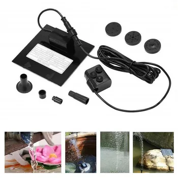 

VOGVIGO Rockery Pool Solar Pump Solar Fountain Garden Pond View Decoration Solar Power Fountain Pump Kit Pool