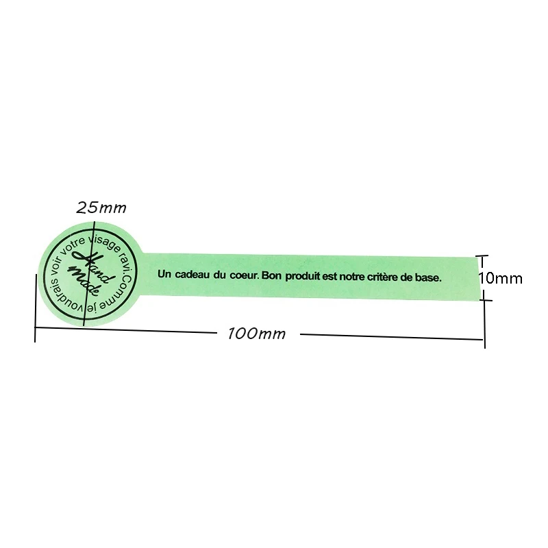 120 шт./лот Ручная работа герметичная бирка сделай сам декоративные наклейки для