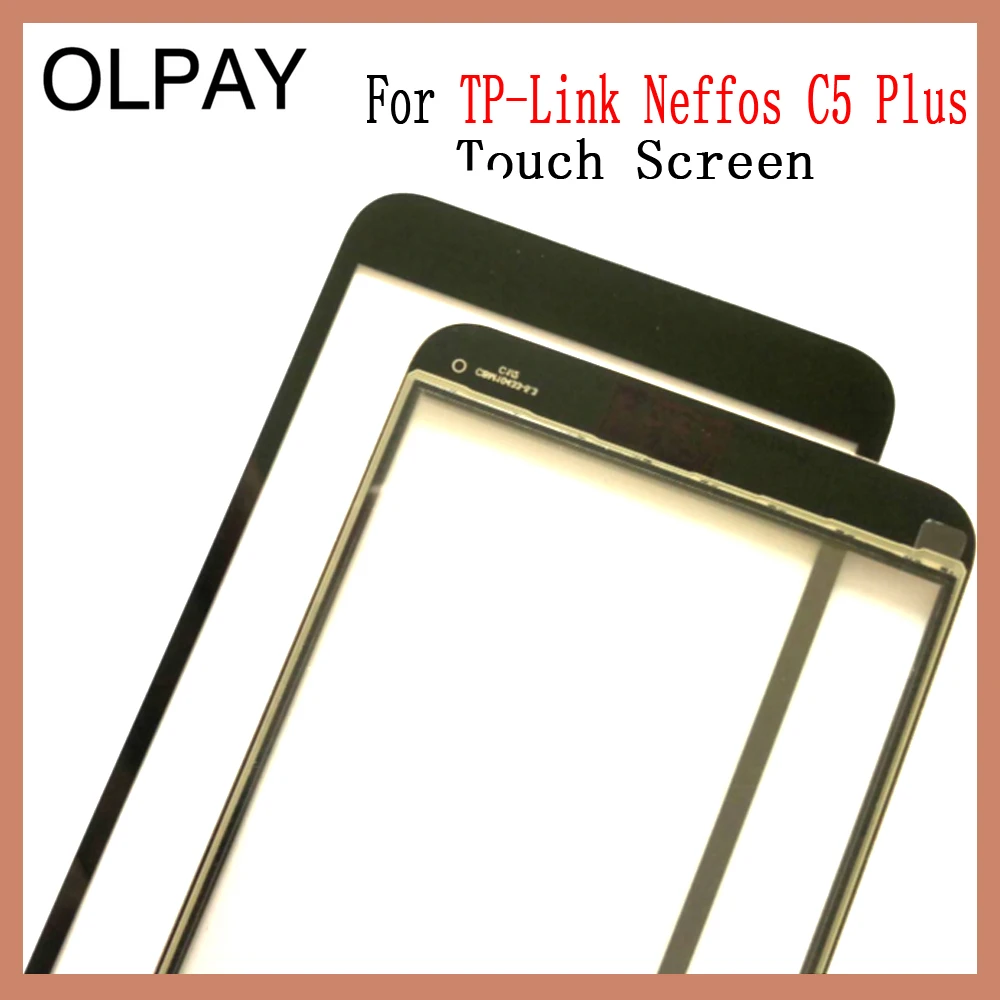 OLPAY 5,3" сенсорный экран для TP-Link Neffos C5 Plus сенсорный экран дигитайзер Панель переднее стекло объектив сенсор инструменты клей+ салфетки