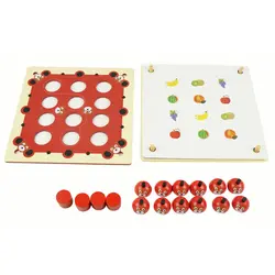 Деревянные головоломки для детей деревянная игра памяти для раннего развития игрушки Дети интеллектуальная игрушка забавная доска игры