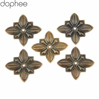 

50Pcs Antique Bronze Furniture Upholstery Nail Tachas Jewelry Gift Case Box Door Sofa Decorative Tack Stud Pushpin 30*27mm