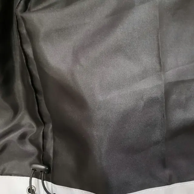 White Reflective Hooded Jacket 4