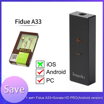 

Fidue A33 & TempoTec Sonata HD PRO (Android Version), USB Type C To 3.5mm Adapter DAC Portable Audio Out,HiFi Decoding