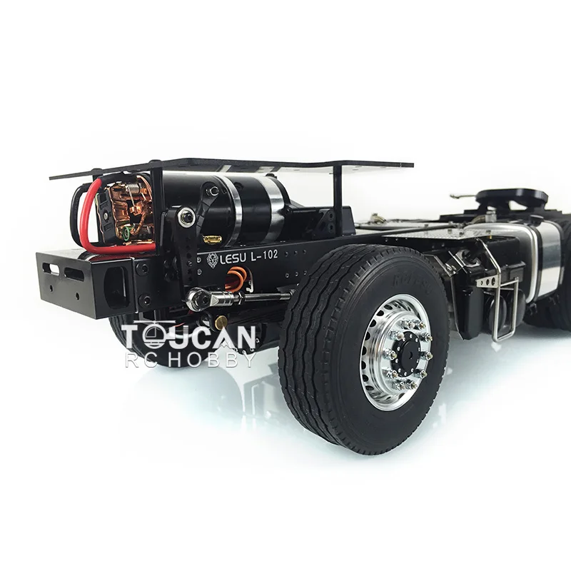 LESU Bz 3363 6*6 Металлическое шасси DIY Tmy 56352 1/14 RC модель грузовика 540 мотор TH15106