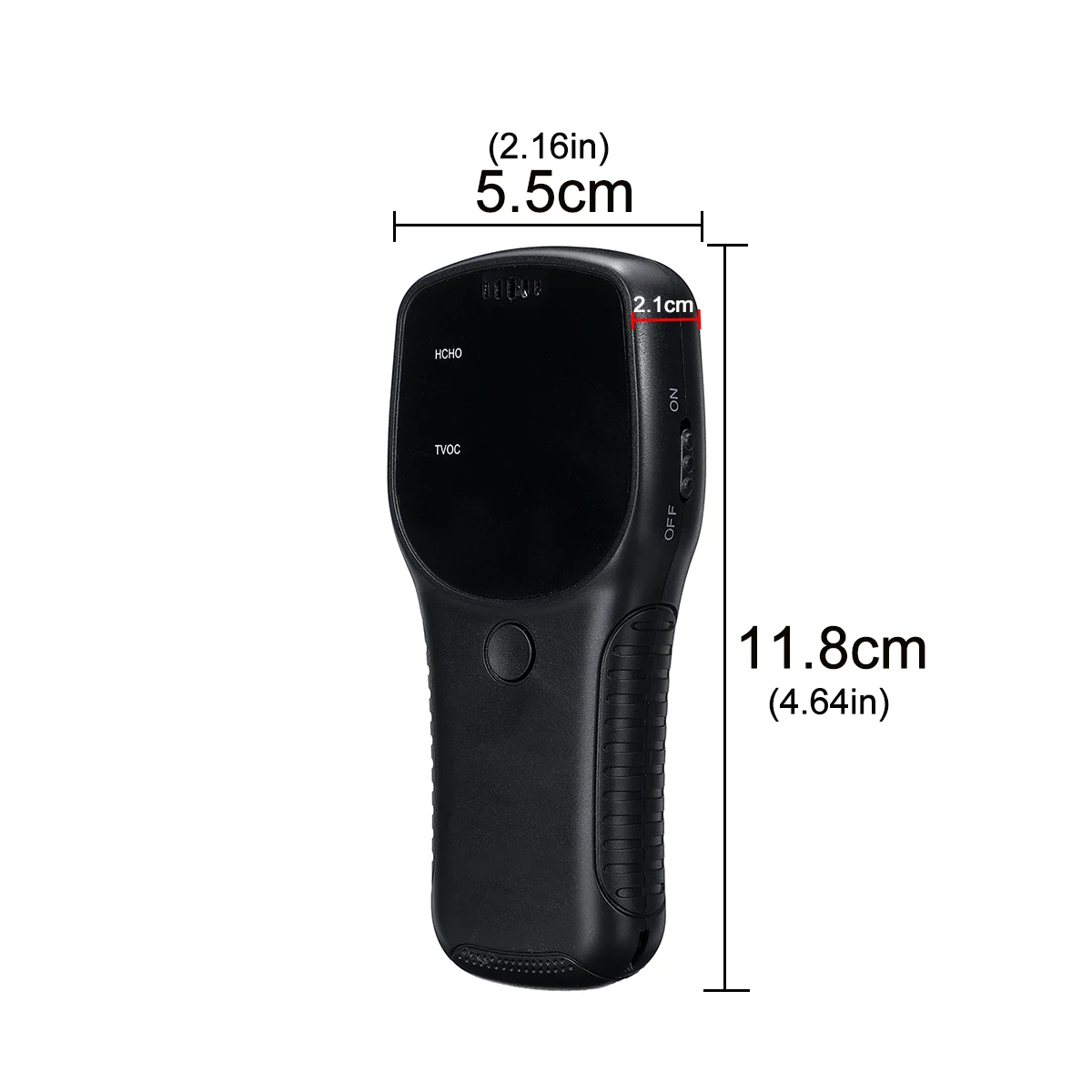 Портативный качества воздуха монитор HCHO TVOC PM2.5 PM10 детектор формальдегида ЖК-дисплей Дисплей тестер