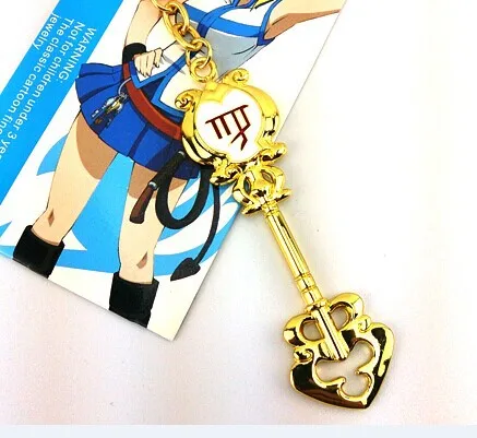 

Fairy Tail Key Chains ZODIAC Star Spirit Magician Lucy summons Key Ring Twelve Constellation KEYCHAIN Cosplay Gift