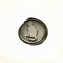 Воск для кошки печать индивидуальный восковой печати подарок Воск для обертывания печать вечерние печать свадебные приглашения воск печать штамп