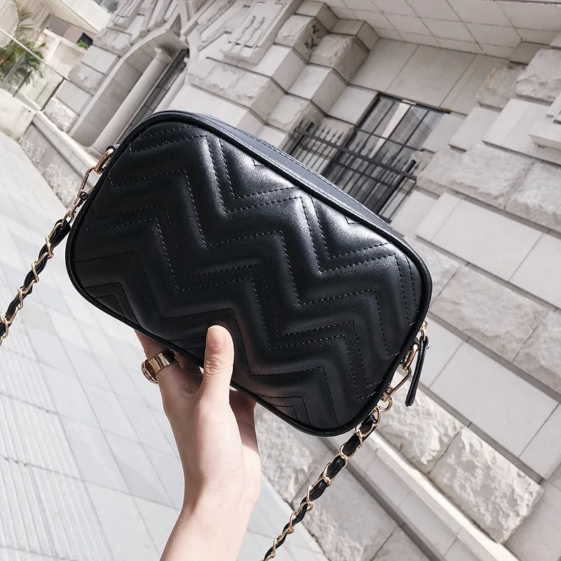 

New Arrival WOMEN'S Bag 2020 Summer New Style Korean-style Chain Trend Simple Women's Shell Bag Versatile Oblique Bag