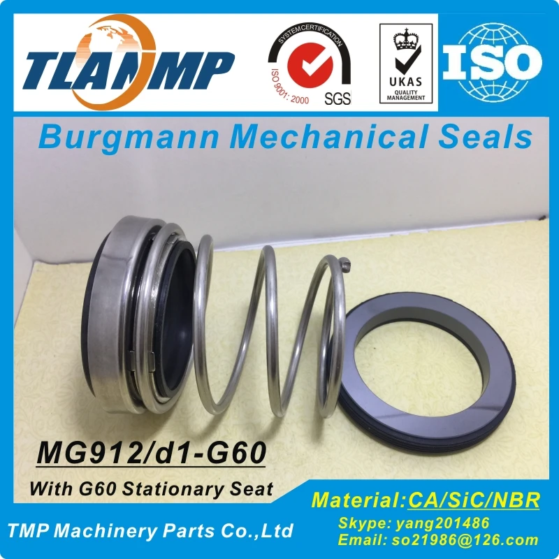 MG912/16 G60 MG912 16 TLANMP механические уплотнения Burgmann с стационарным сиденьем|mechanical