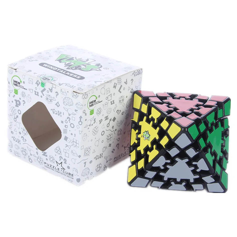 Lanlan 8 eixo 6 superfície hexahedron skewbed cubo mágico velocidade  profissional quebra-cabeça antistress brinquedos educativos para crianças -  AliExpress
