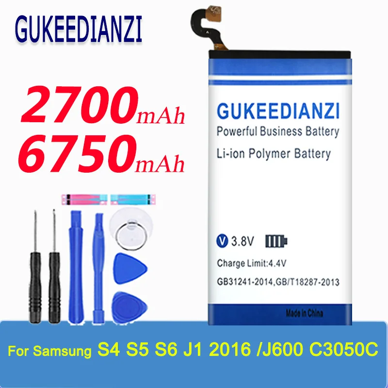 Аккумулятор для Samsung Galaxy S4 S5 S6 A3 J1 2016 Edition Version J120F Express 3 J120A J120T J120 | Мобильные
