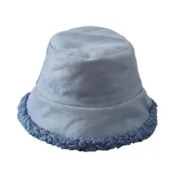 Stylish Women Hat Japan Style Sweet Double Sided Short Brim Hat  Sun Cap    Bucket Hat