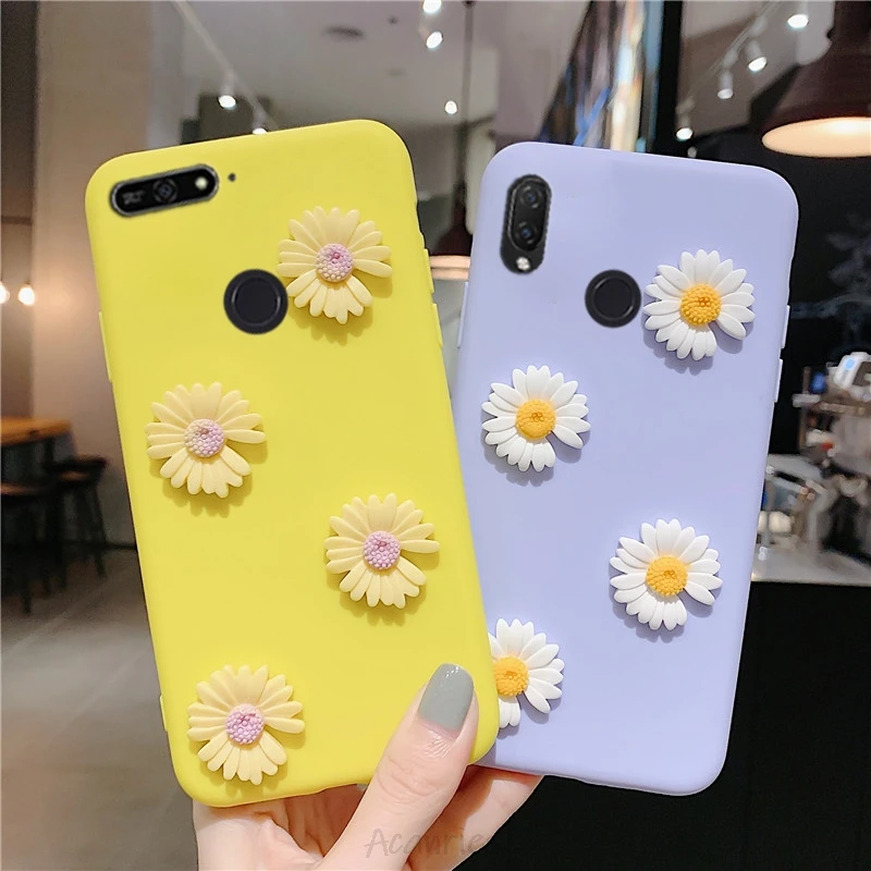 Милый 3D чехол с фруктами для huawei honor 8x 8A 8C 7x7 s 7a 7c play view 20 v20 8 9 10 lite pro Мягкая