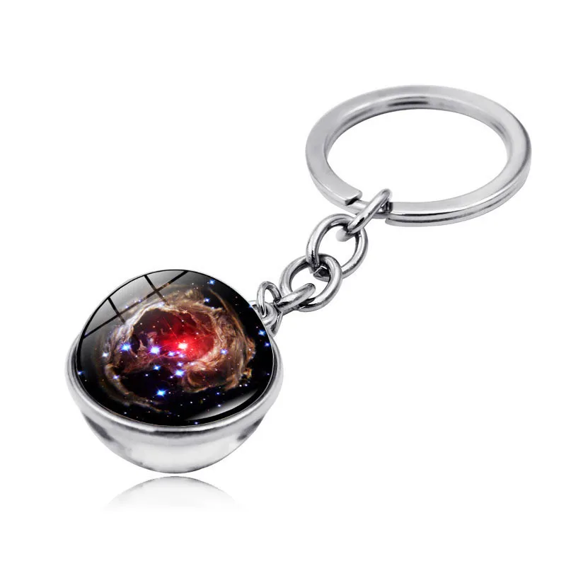 Universe Galaxy Starry Sky Time Gem Double-sided Glass Ball