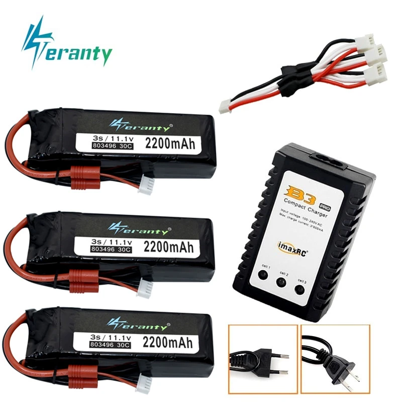 

11.1v 2200mah Battery + Charger For BAYANGTOYS X16 X21 X22 3s 2200mah 11.1v Rechargeable Battery for X16 x21 RC Drone Spare Part