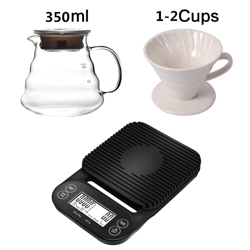 1-2 Cups White Set