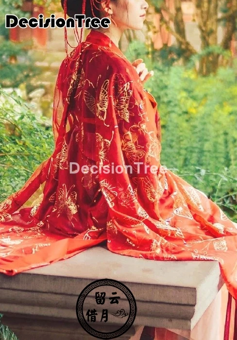 2021 hanfu куртка для женщин и мужчин Винтаж Кардиган китайский журавль принт
