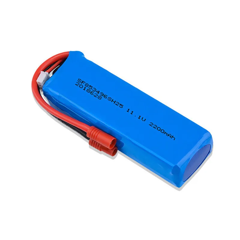 3S 11.1V 2200mAh Lipo Battery 30C Banana Plug Connector for X16 RC Remote Control Helicopter Quadcopter Spare Parts | Игрушки и хобби