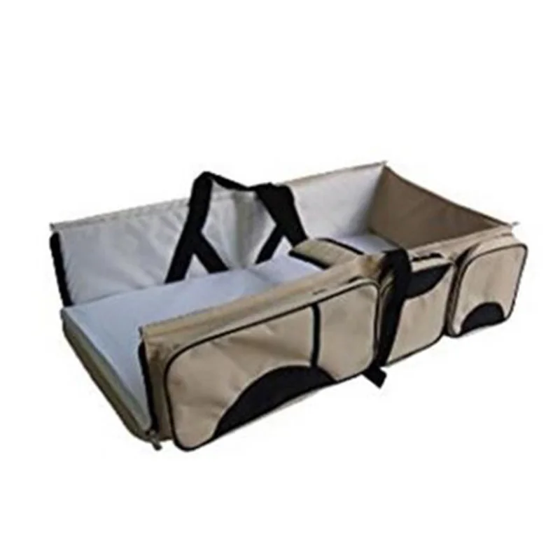 3-in-1 Mommy Changing Bag- Travel Bag- Cradle- Station