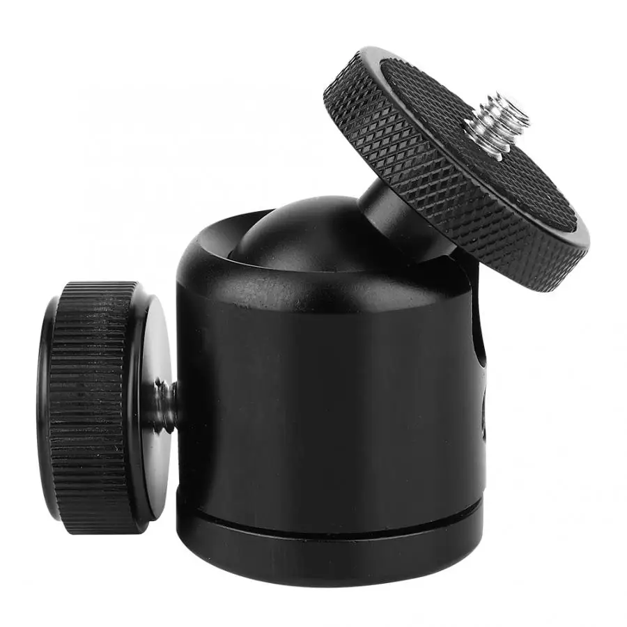 K25 360 градусов вращающийся мини-штатив, монопод панорамная шаровая Головка 1/4 дюймов крепление для камеры Speedlite