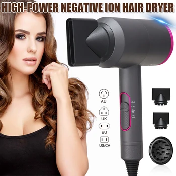 

2 in 1 Hair Dryer Professional Salon Hair Dryer Hammer Shape Hot Cold Wind Ionic Hair Blow Strong Wind Hot Dryer SK88