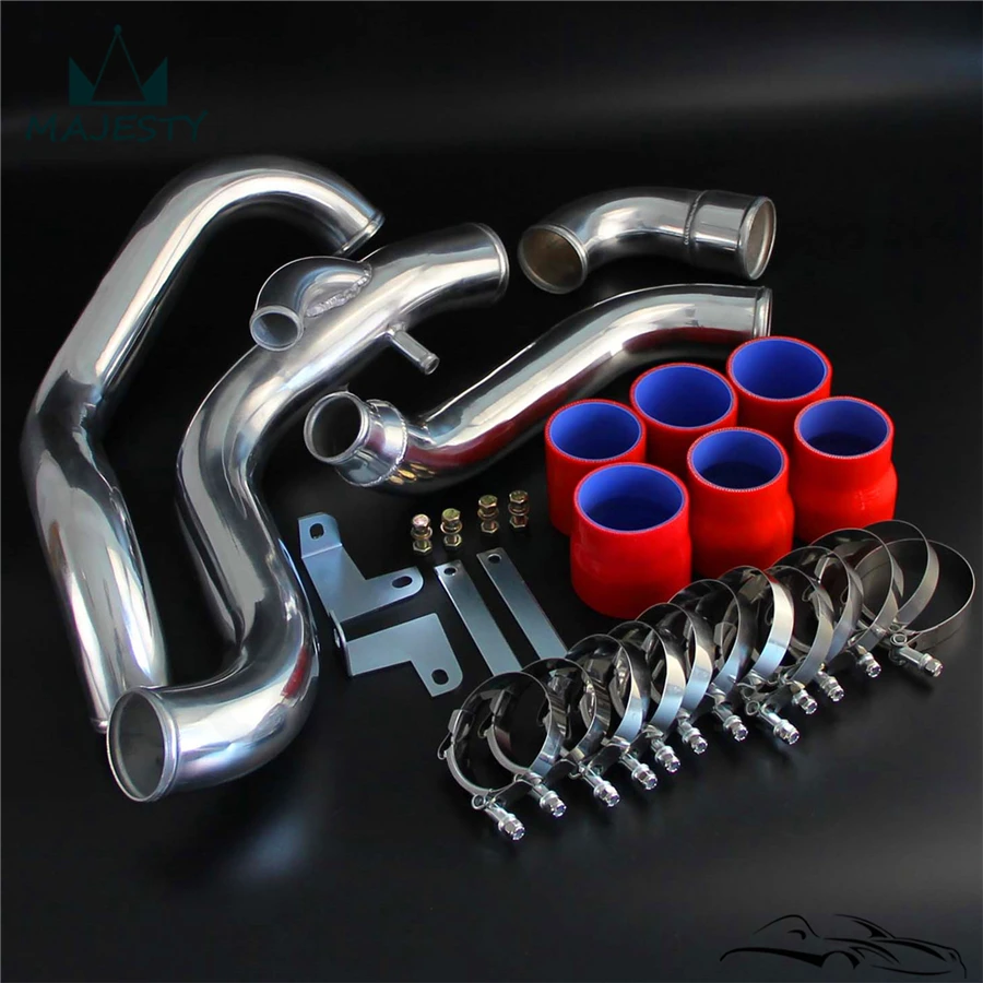 Для N * issan 2 40SX 00SX S 14 15 R20DET 95-98 интеркуллер FMIC Трубопроводный комплект красный |