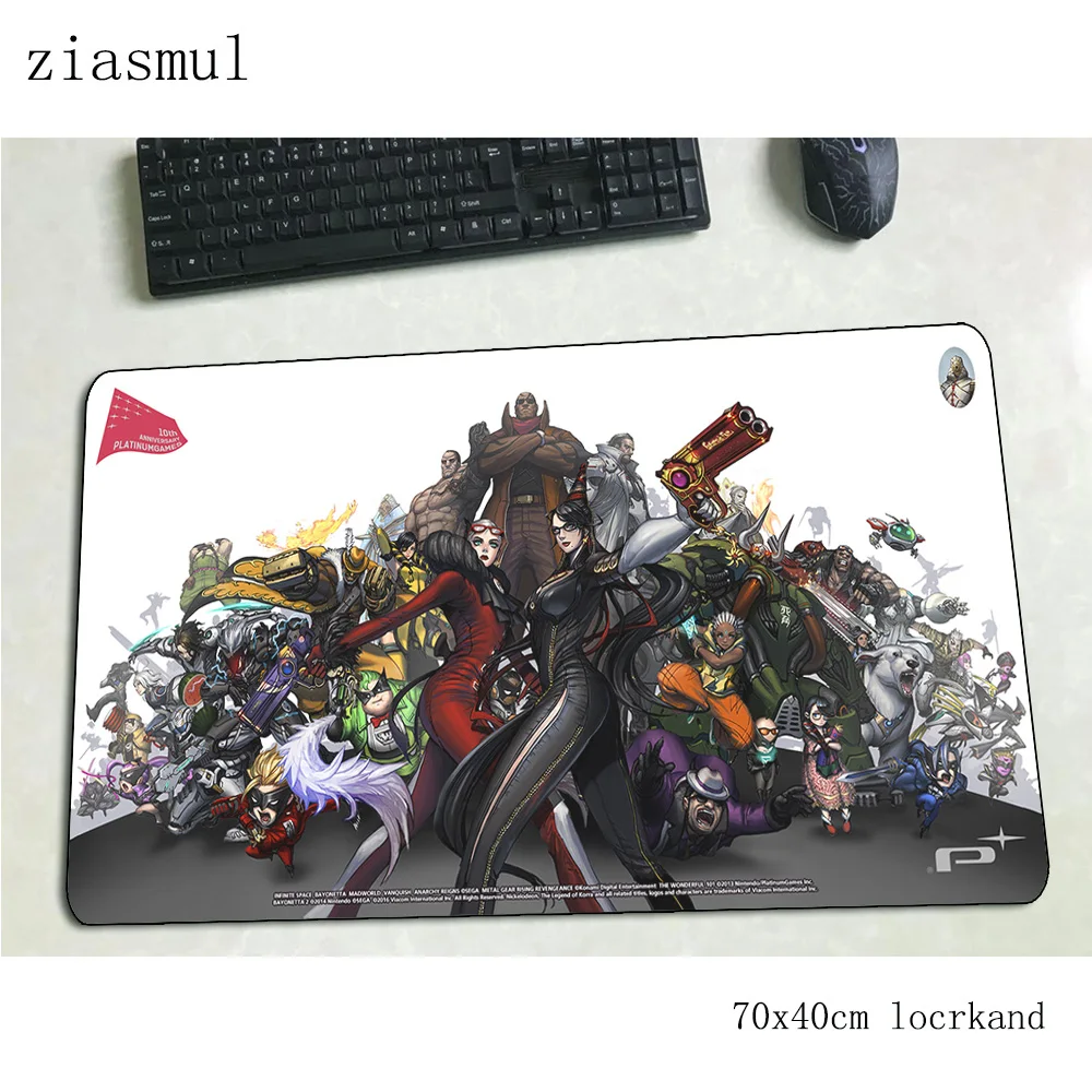 Baionetta Mousepad 700X400X3Mm Gaming Mouse Pad Big Gamer Mat Best Seller Game Computer Desk Padmouse Tastiera Grandi Tappetini Da Gioco