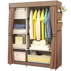 Colgador de ropa multifuncional, Perchero de suelo, armario de almacenamiento, estantes de secado de ropa para muebles del hogar